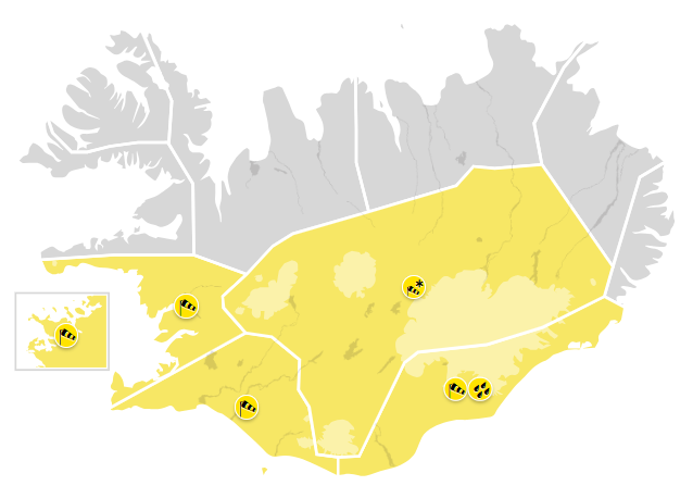 Slæm veðurspá fyrir miðvikudaginn 14. október