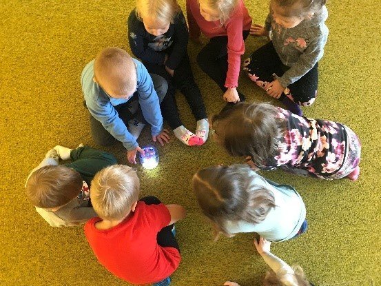 Blue bot á leikskólastigi