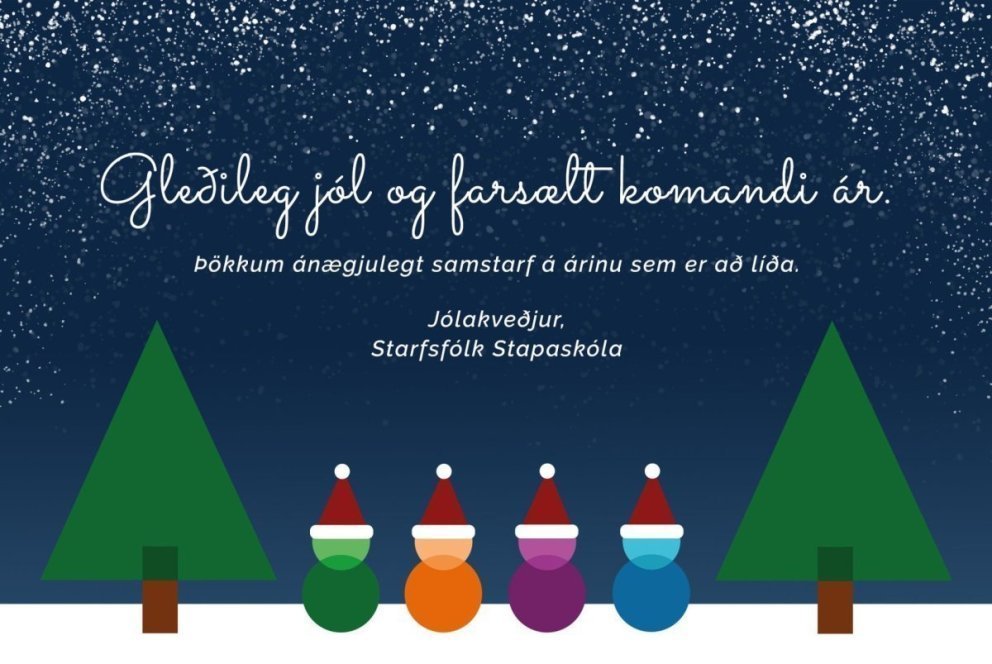 Jólaleyfi á grunn- og leikskólastig