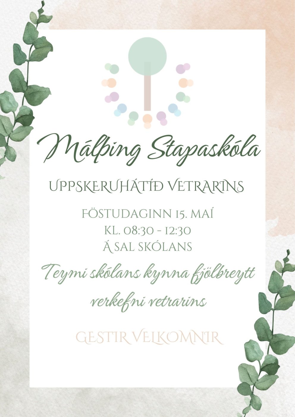 Málþing Stapaskóla - Uppskeruhátíð vetrarins