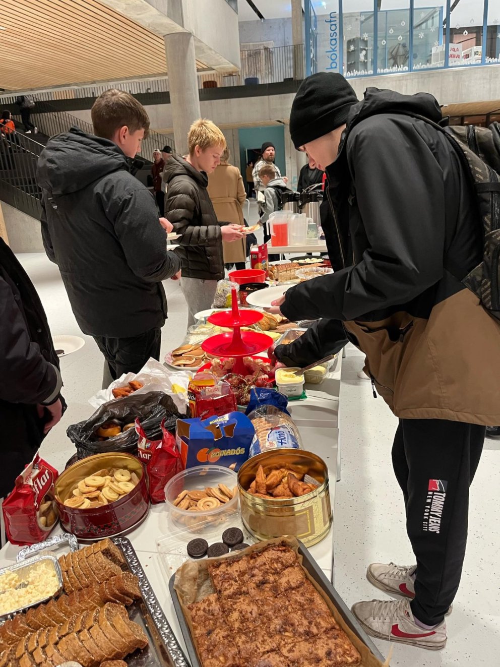 Julefrokost á unglingastigi