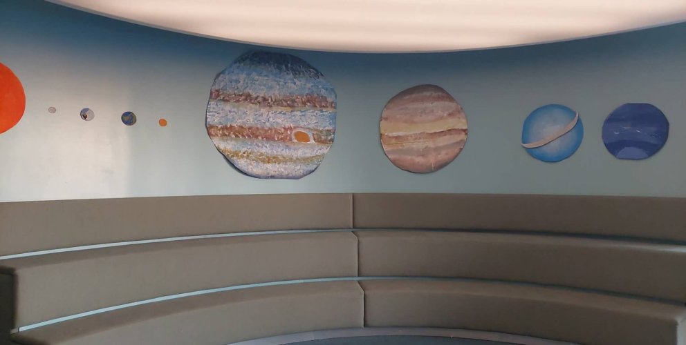 Sólkerfið - þemavinna í 6. bekk