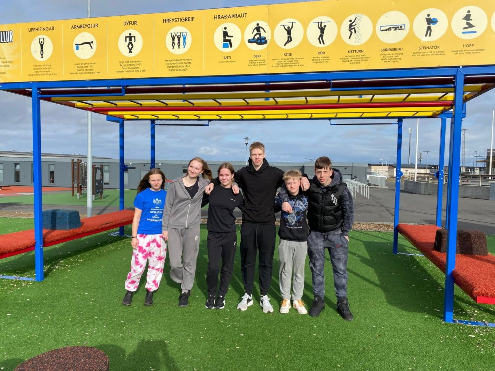 Skólahreysti - Áfram Stapaskóli!