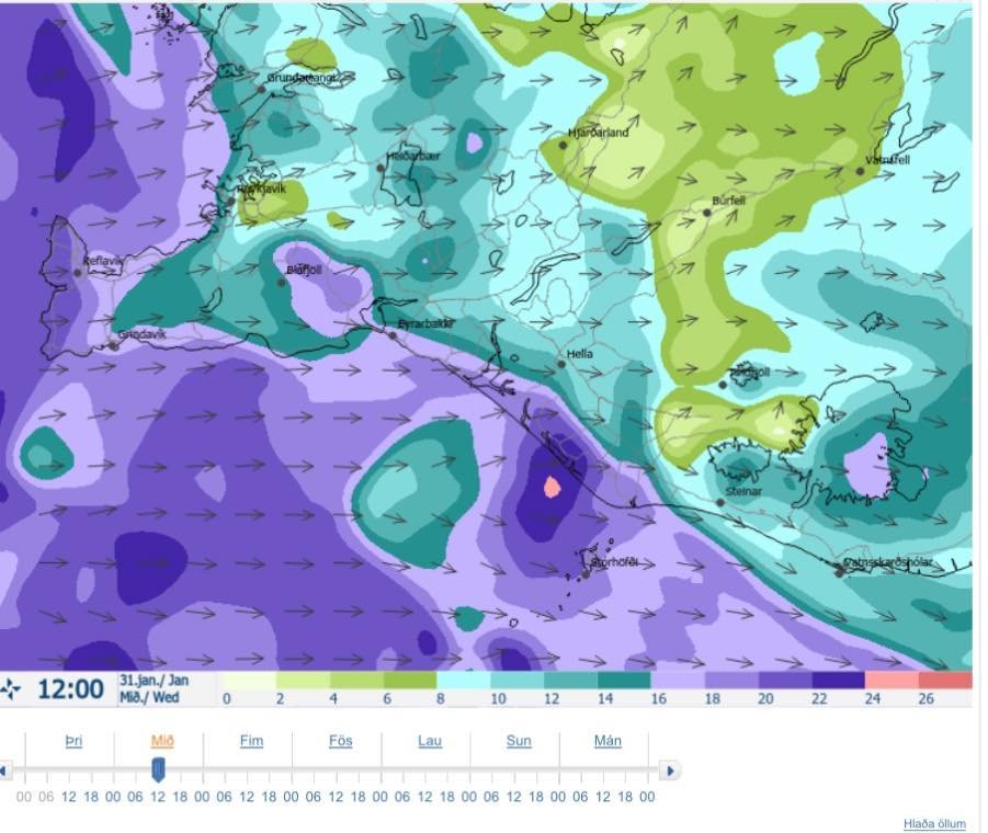 Foreldrar / forráðamenn fylgjast með veðri!