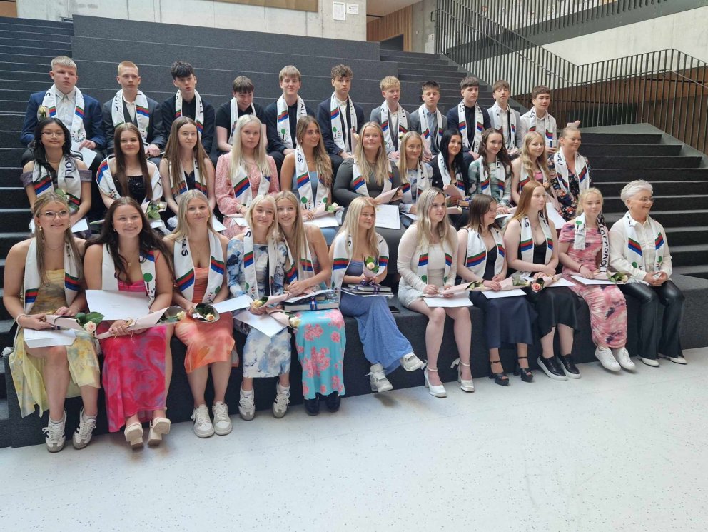 Skólaslit og útskrift 10. bekkjar