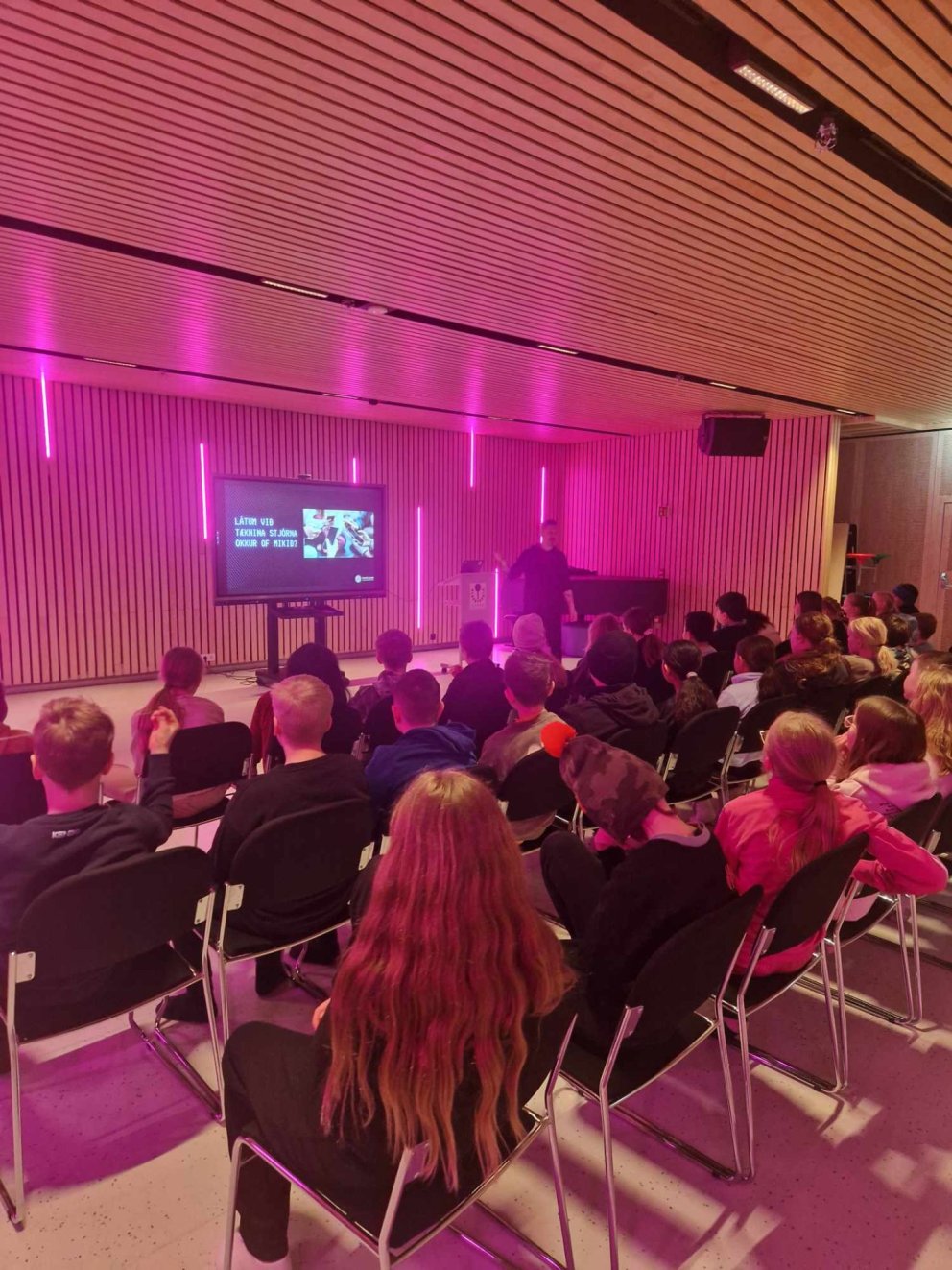 Fræðsla um netöryggi í Stapaskóla