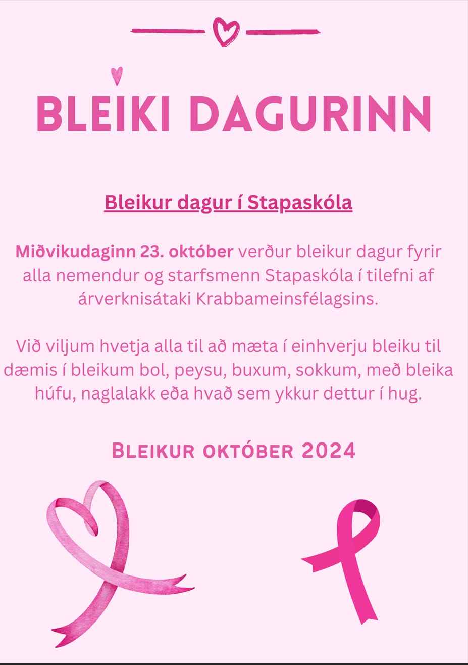 Bleiki dagurinn