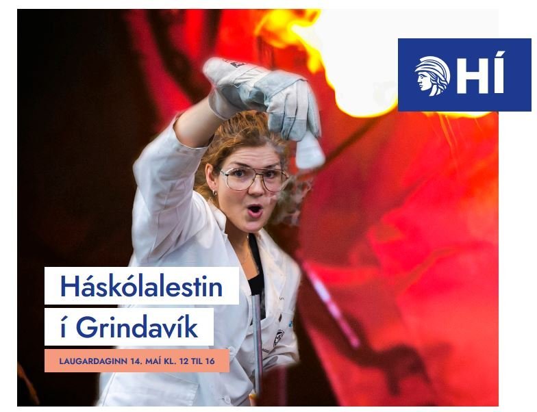Vísindaveisla Háskólalestar HÍ - laugardaginn 14. maí