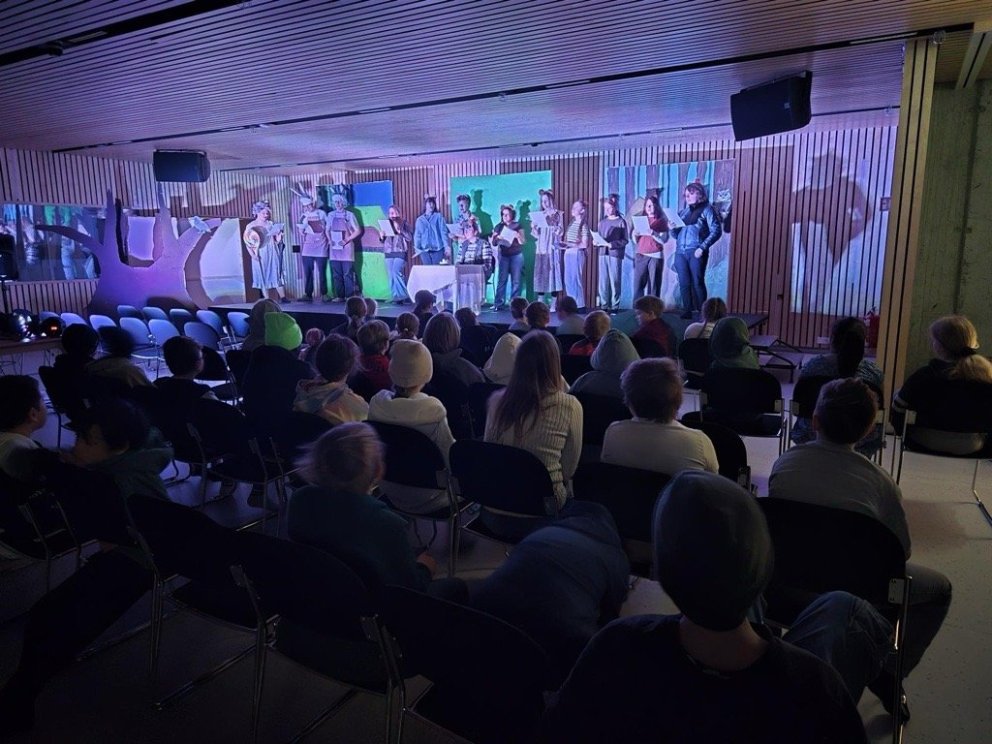 Dýrin í Hálsaskógi - Sýning hjá leiklistarvali Stapaskóla