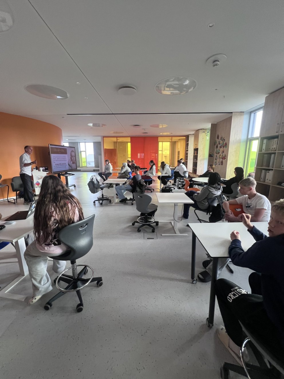 Heimsókn Þorgríms Þráinssonar – „Verum ástfangin af lífinu“