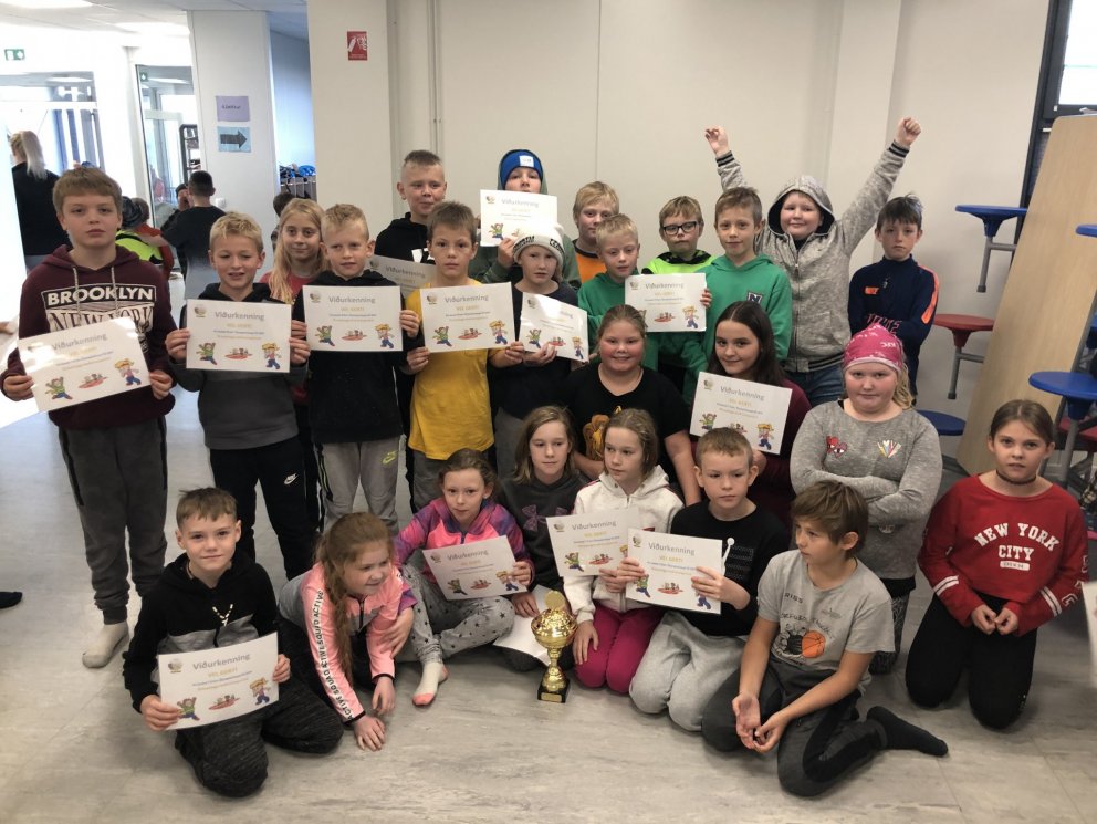 Nemendur hlupu 615 km