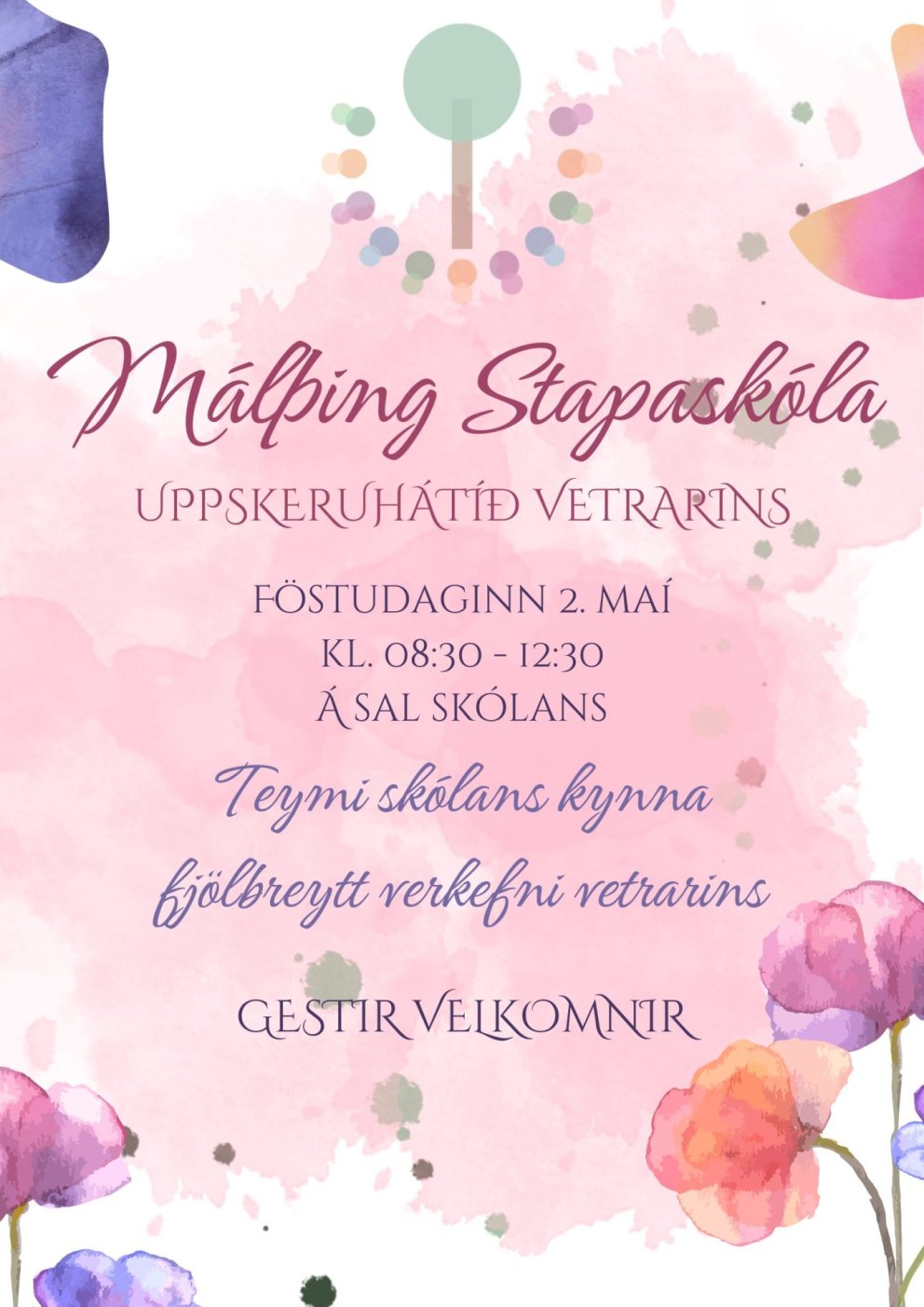 Málþing Stapaskóla - Uppskeruhátíð!