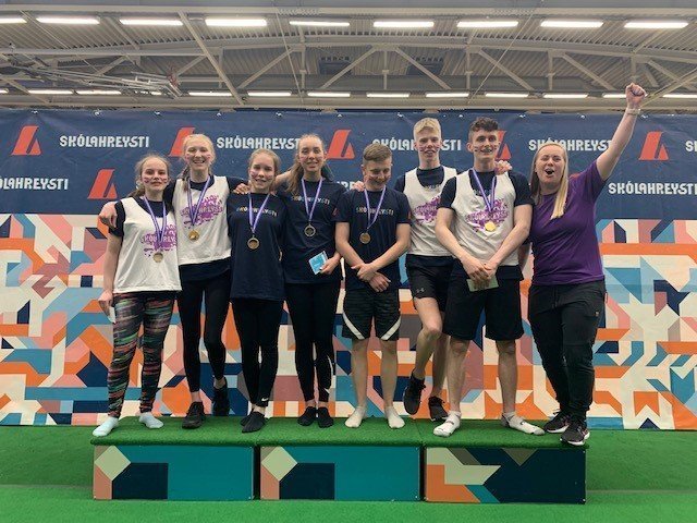 Stapaskóli í úrslitum Skólahreysti!