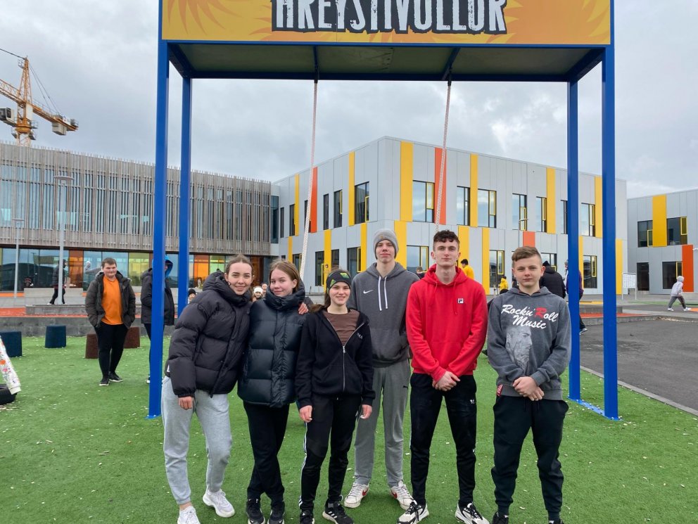 Lokaæfing skólahreystis