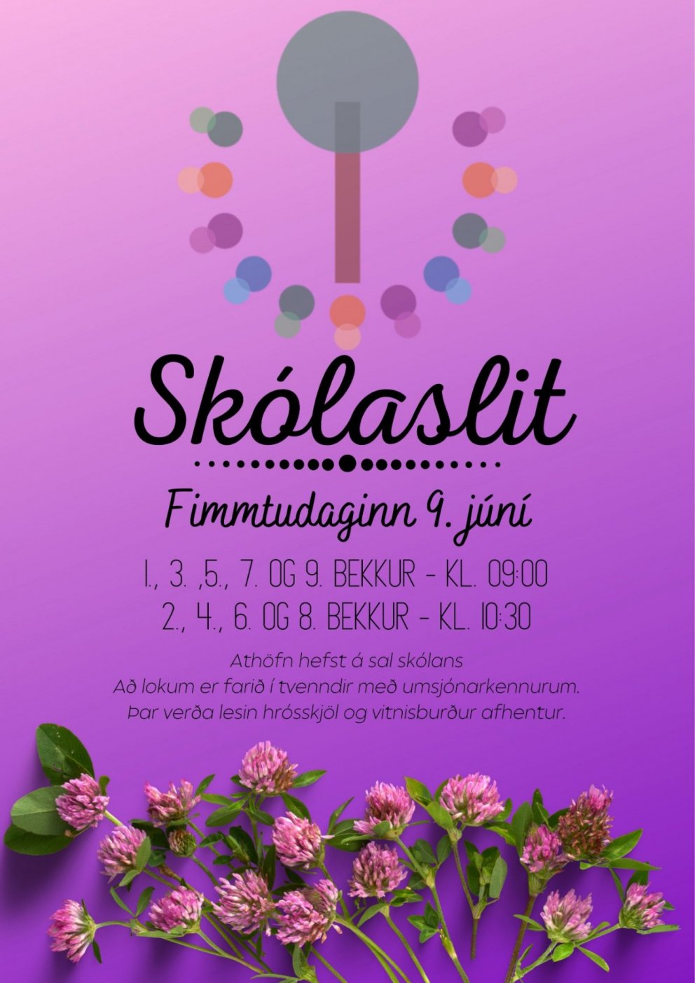 Skólaslit við Stapaskóla