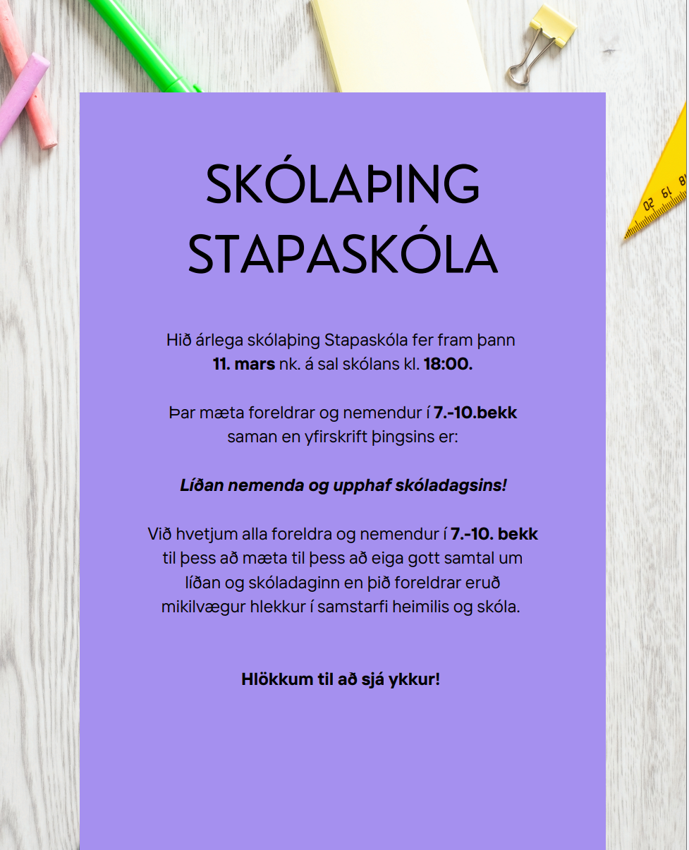 Skólaþing