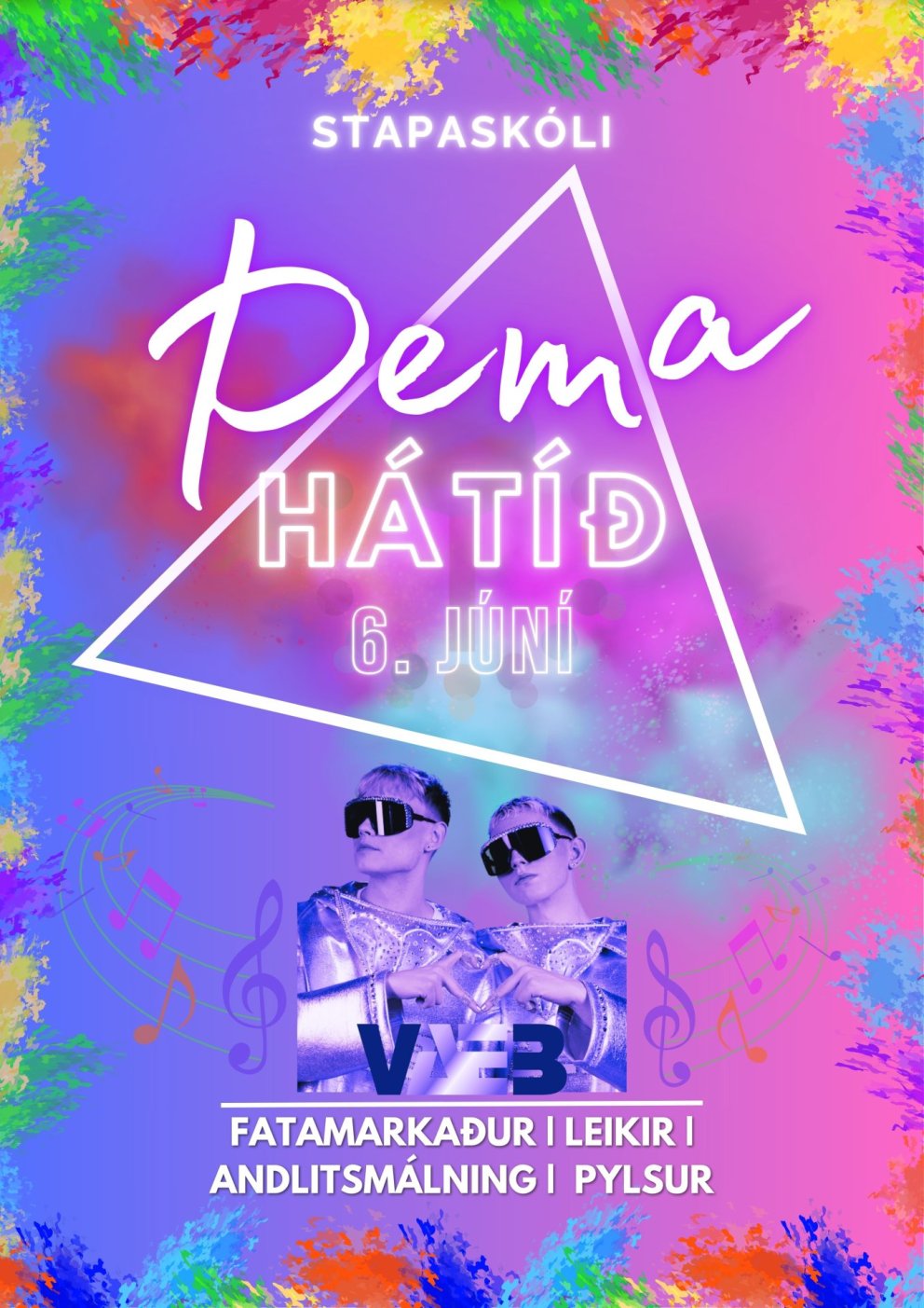 Þemadagar og þemahátíð í Stapaskóla – „Vor í bæ“