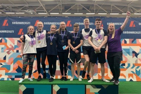 Stapaskóli keppir til úrslita í Skólahreysti