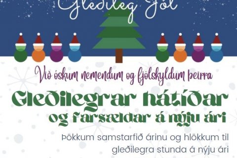 Jólakveðjur frá starfsfólki Stapaskóla