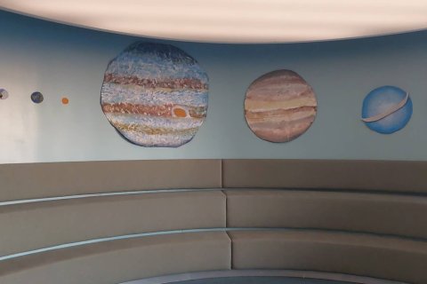 Sólkerfið - þemavinna í 6. bekk