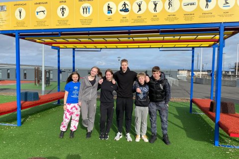 Skólahreysti - Áfram Stapaskóli!