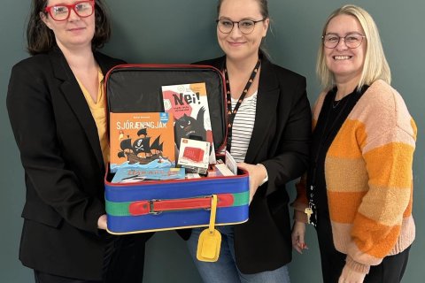 Gjöf frá foreldrafélagi leikskólastigs