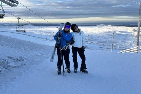 Skíðaferð hjá unglingastigi