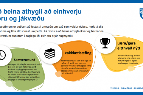 Að takast á við óvissutíma - Hagnýt ráð fyrir foreldra