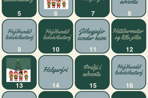 Aðventan á leikskólastigi