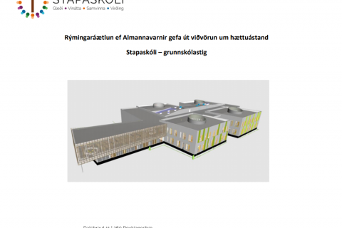 Rýmingaráætlun Almannavarna - hættuástand