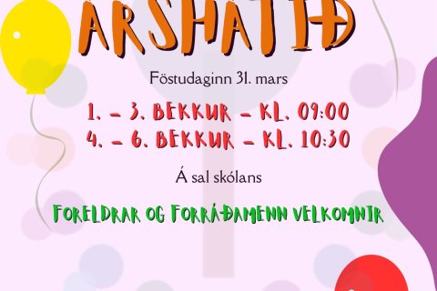 Árshátíð Stapaskóla 2023