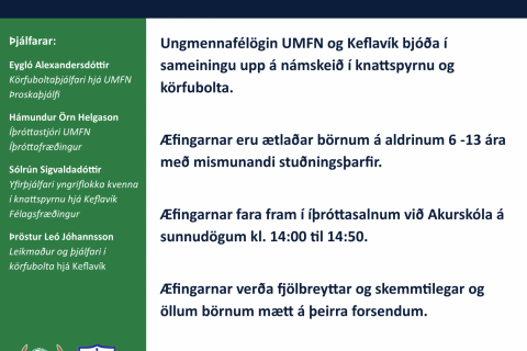 Íþróttir fyrir börn með mismunandi stuðningsþarfir