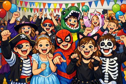 Öskudagur og vetrafrí