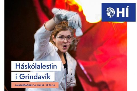 Vísindaveisla Háskólalestar HÍ - laugardaginn 14. maí