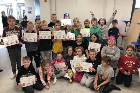 Nemendur hlupu 615 km