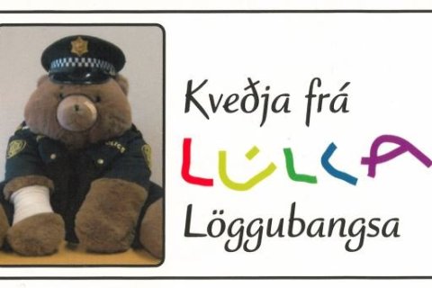Lúlli löggubangsi í heimsókn
