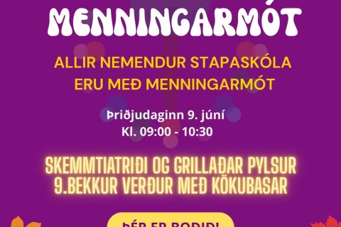 Menningarmót og þemahátíð í Stapaskóla