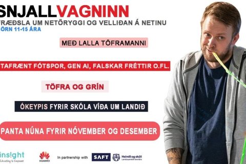 Snjallvagninn - fræðsla um netöryggi