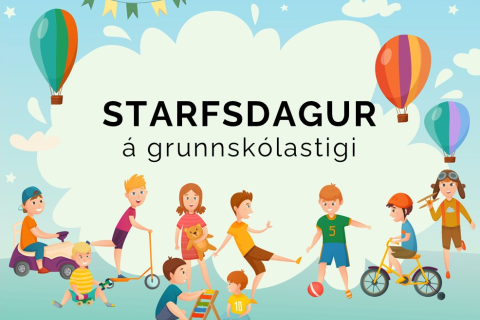 Starfsdagur mánudaginn 13. mars - Grunnskólastig