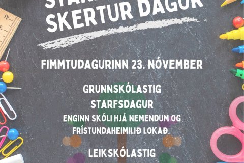Starfsdagur / Skertur dagur