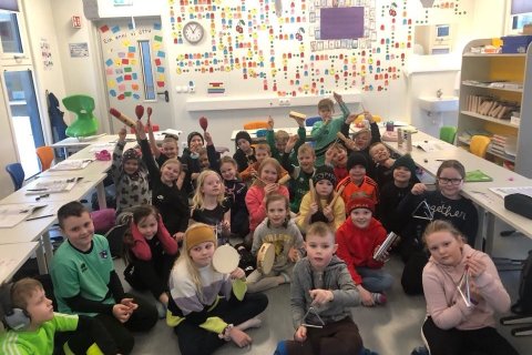 Tónlist og hreyfing í 3. Bekk