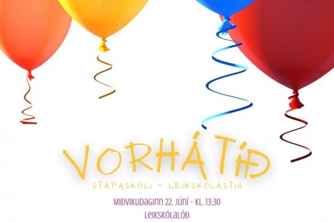 Vorhátíð - leikskólastig